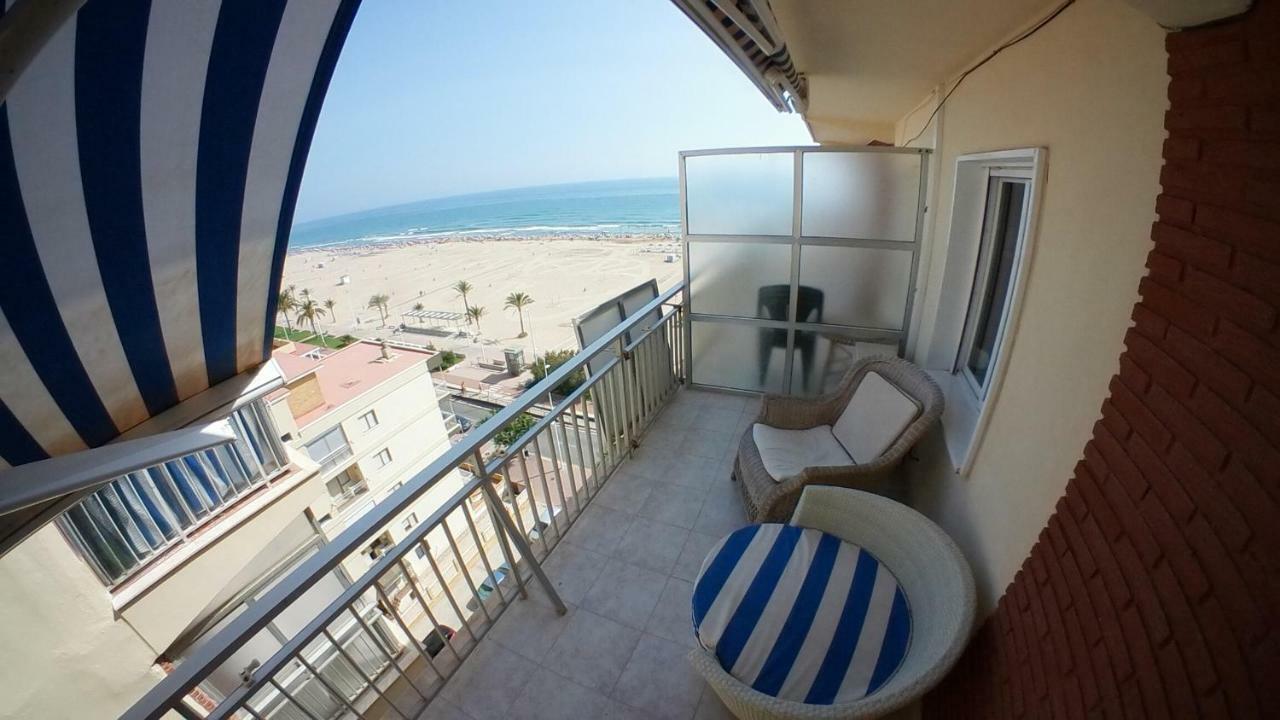 Preciosos Apartamentos Caracola En La Primera Linea De La Playa De Gandia Luaran gambar