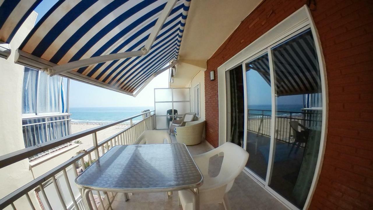 Preciosos Apartamentos Caracola En La Primera Linea De La Playa De Gandia Luaran gambar